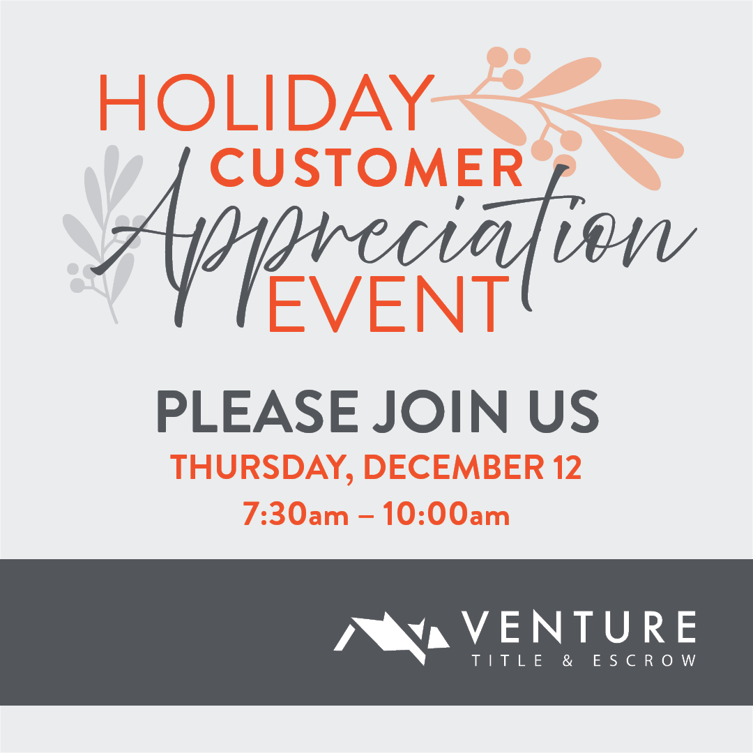Celebrate the Holidays and Help Us Give Back at Our Customer Appreciation Event